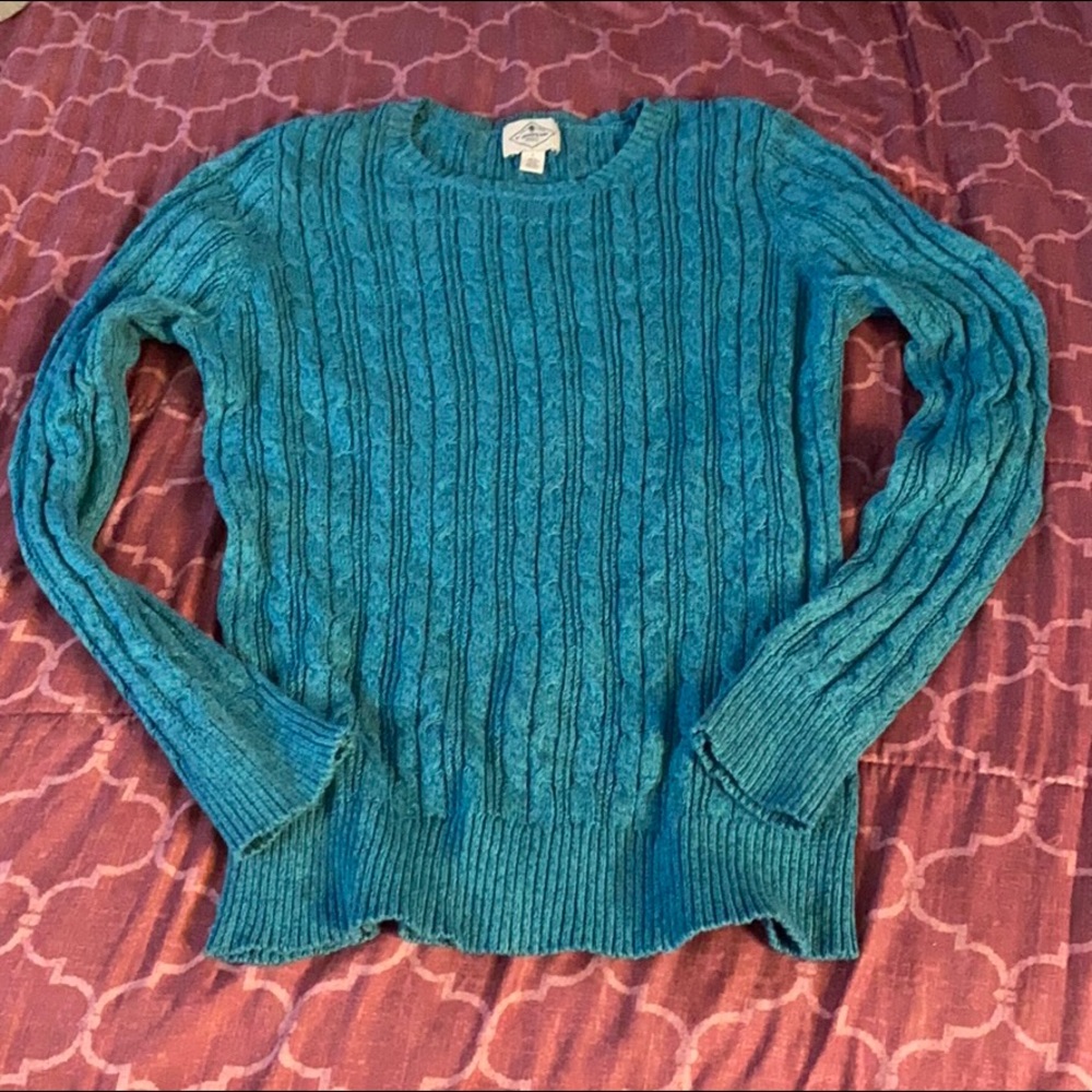 St John’s Bay Teal Sweater